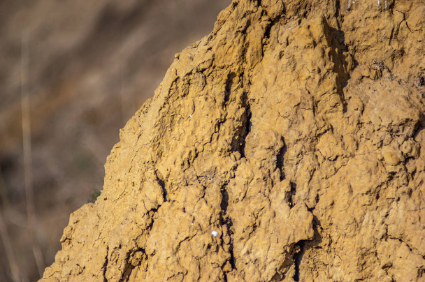 texture argilla sul bordo di una scogliera
 - Foto, immagini