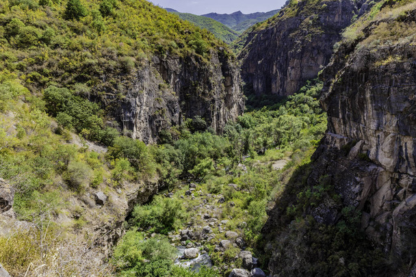 Satanayi Kamurj vorotan river Canyon Tatev Syunik Armenia landmark - Foto, Bild