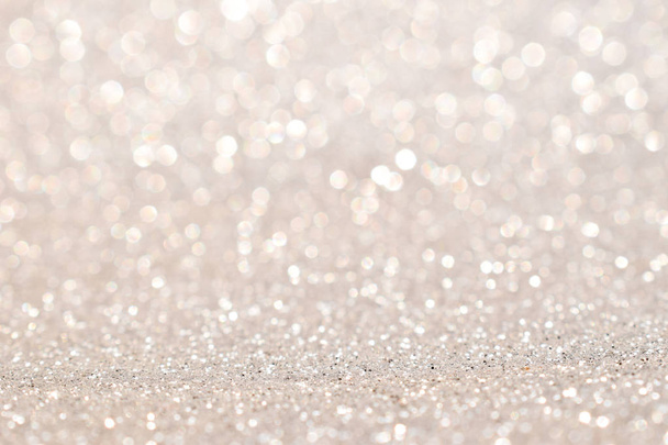 Silber glitter abstrakter Hintergrund - Foto, Bild
