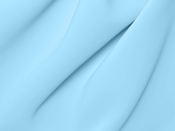 abstrakte Textur, blaue Seide - Foto, Bild