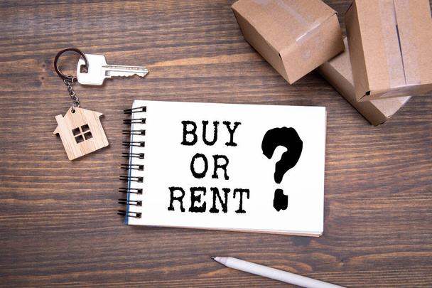 Koupit nebo pronajmout. Stěhování, úvěry a investice - Fotografie, Obrázek
