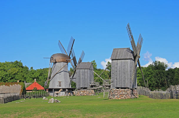 Molinos de viento, Saaremaa
 - Foto, Imagen