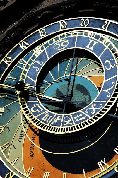 プラハの asronomical 時計. - 写真・画像