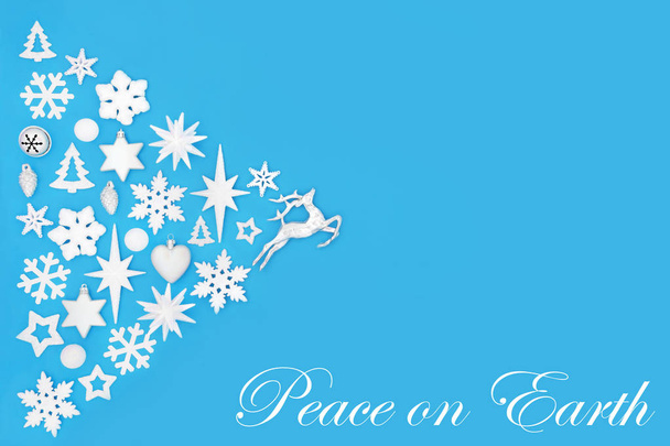 Karácsonyi béke a Földön Absztrakt háttér - Fotó, kép