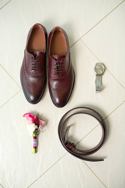 beautiful stylish accessories for a man's image for a suit - Fotografie, Obrázek