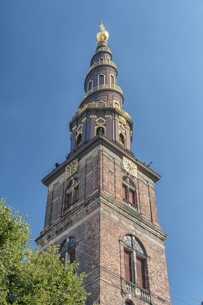Copenhagen Church of Our Saviour Steeple - Photo, Image