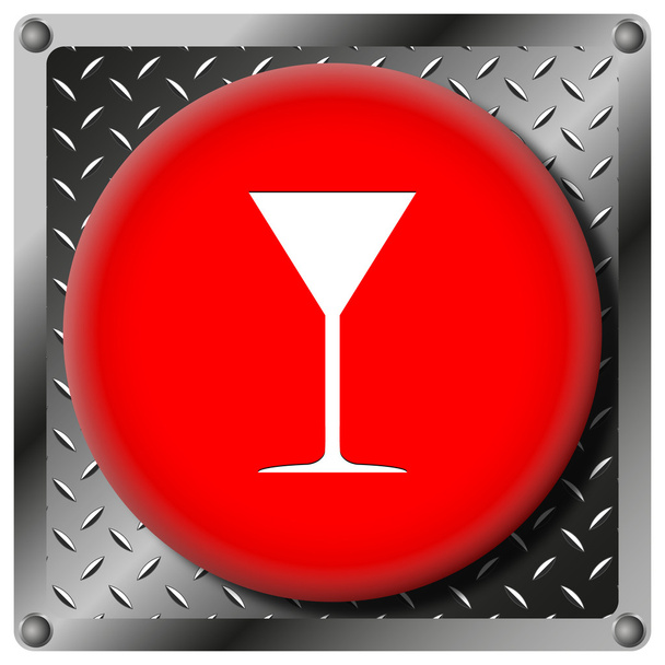 Icono metálico de vidrio Martini
 - Foto, Imagen