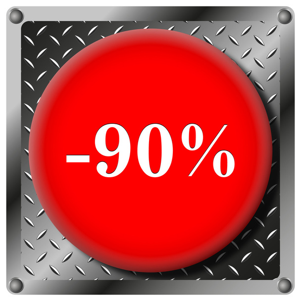 90 відсотків дисконтну металеву ікону
 - Фото, зображення