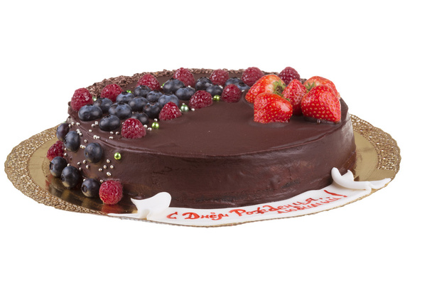 チョコレートのムースケーキ - 写真・画像