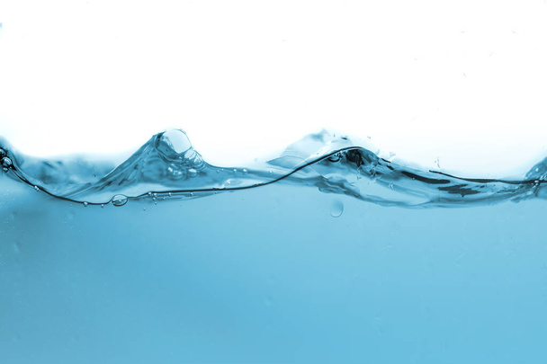 Arka planda hava kabarcıkları olan su veya su dalgası - Fotoğraf, Görsel