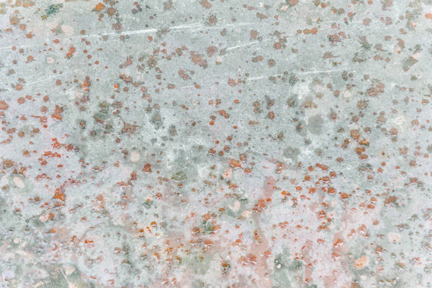 old metal sheet in raindrops close up - Photo, Image
