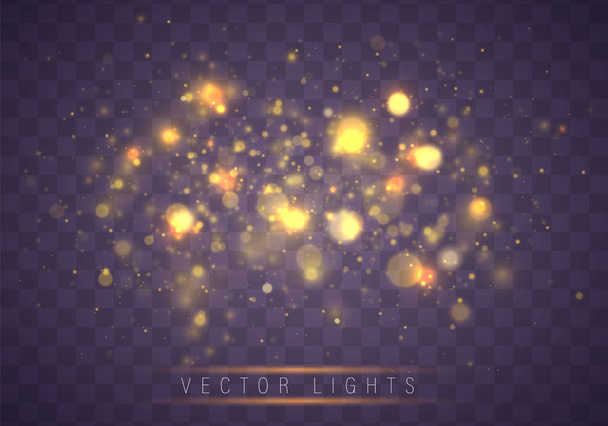 Luces brillantes abstractas
 - Vector, Imagen