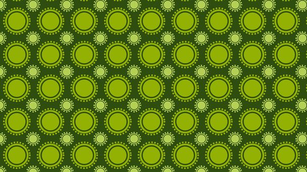 abstraktní zelený kruhový obrazec, vektorová ilustrace - Vektor, obrázek