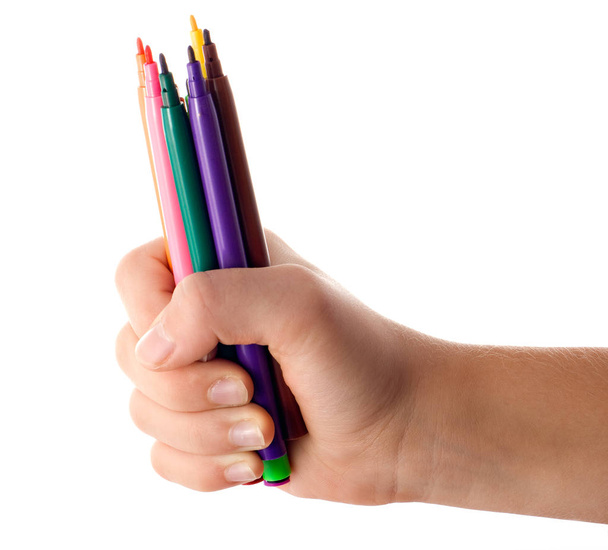 Egy maroknyi színező toll..  - Fotó, kép