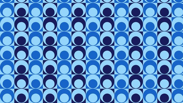 абстрактный рисунок синих кругов, векторная иллюстрация
 - Вектор,изображение