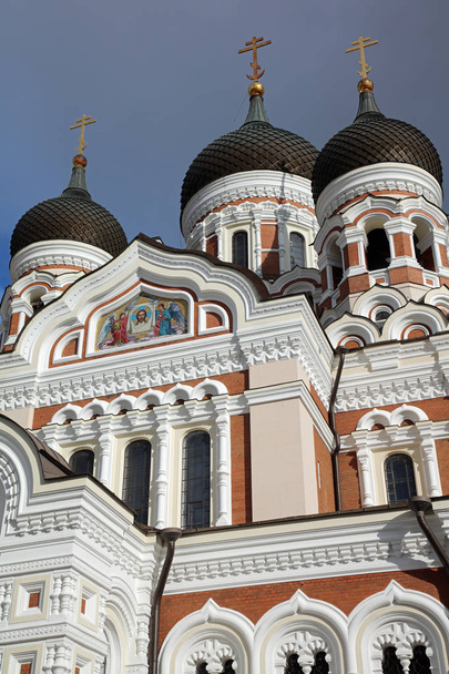 Catedral Alexander Nevsky en Tallin. Estonia. Europa - Foto, imagen