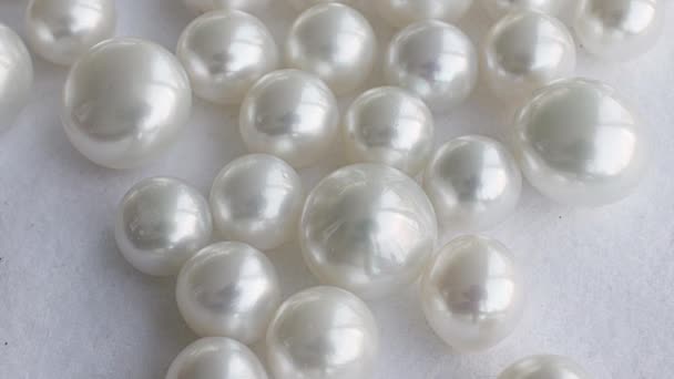 South sea pearls.in sorted colors and sizes. - Footage, Video