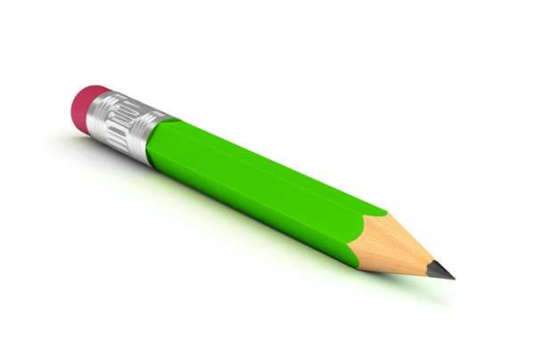 Pencil isolated on white background - Photo, image