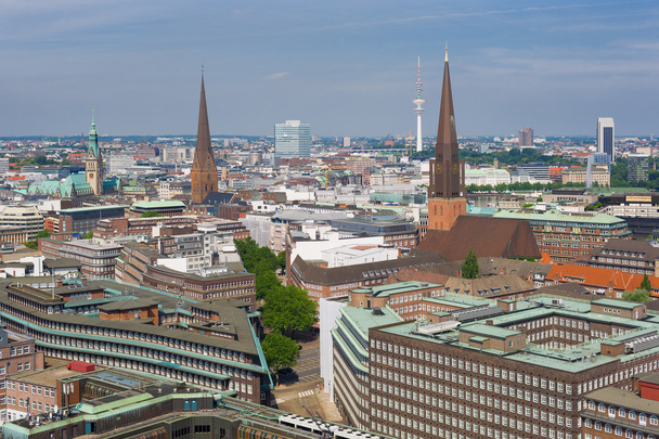 Летний день в Гамбурге
 - Фото, изображение