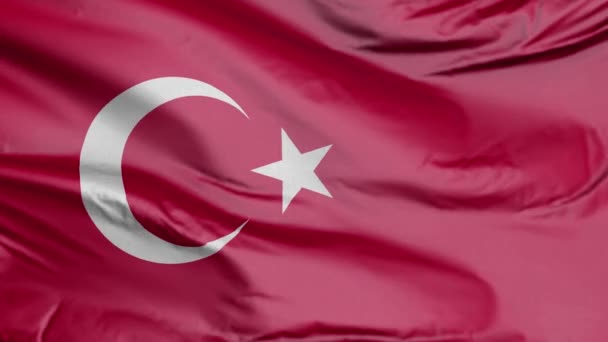 Türkiye Bayrağı Gerçekçi 3D - Video, Çekim