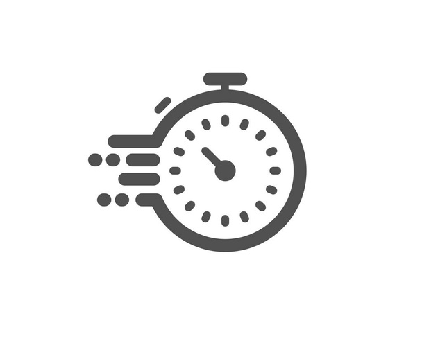 Timer icon. Time management sign. Stopwatch. Vector - Vecteur, image