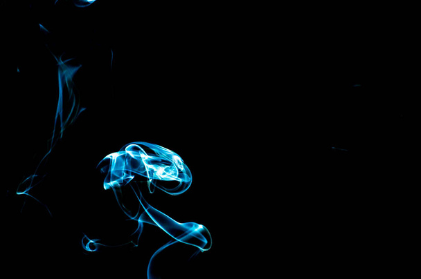 Smoke on a black background. Abstraction. - Photo, Image