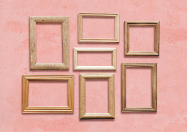 frames on wall - Photo, Image
