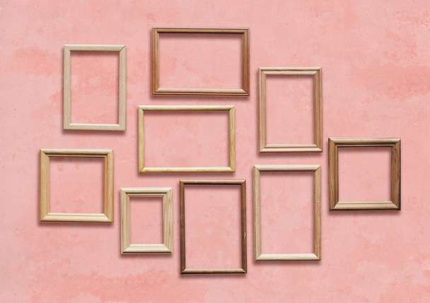 frames on wall - Photo, Image