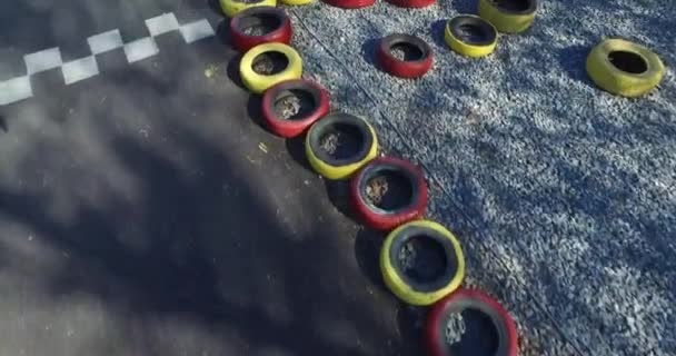 Video of kart overhead shot - Video, Çekim