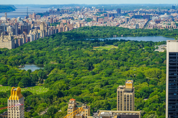 Näkymä Rockefeller Centeristä (Top of the Rock) Central Park
 - Valokuva, kuva