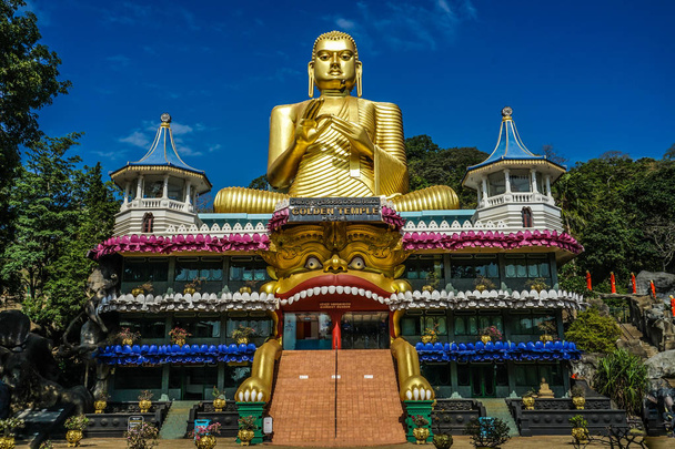 Golden Temple of Sri Lanka, Dambulla (World Heritage Site) - Foto, Imagem