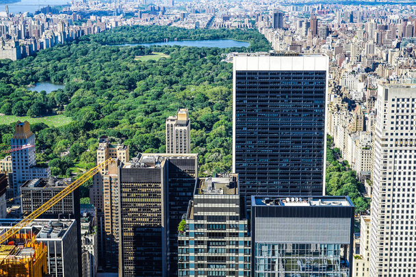 Näkymä Rockefeller Centeristä (Top of the Rock) Central Park
 - Valokuva, kuva