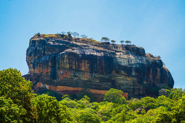 Sri Lanka Sigiriya Rock (World Heritage Site)) - Foto, afbeelding