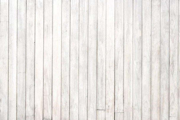 White wood plank texture background. Wooden panel with beautiful patterns.  hardwood floor. - Photo, Image
