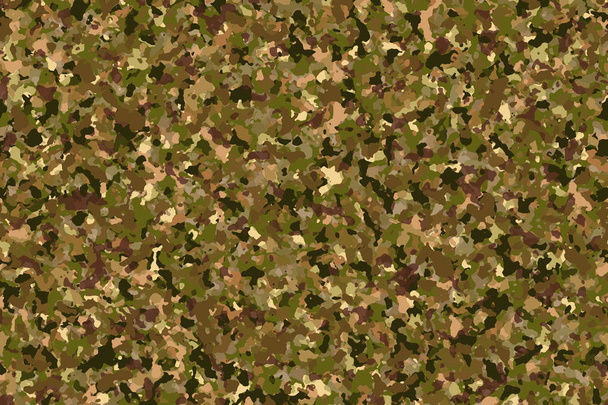 Pine Forest Camouflage (Green-Dark Brown) Fashion pattern for use in the army to camouflage in war or hunting, including Pine Forest explorers, travelers and hikers. (Inspired by Pine Forest) - Vector, Image