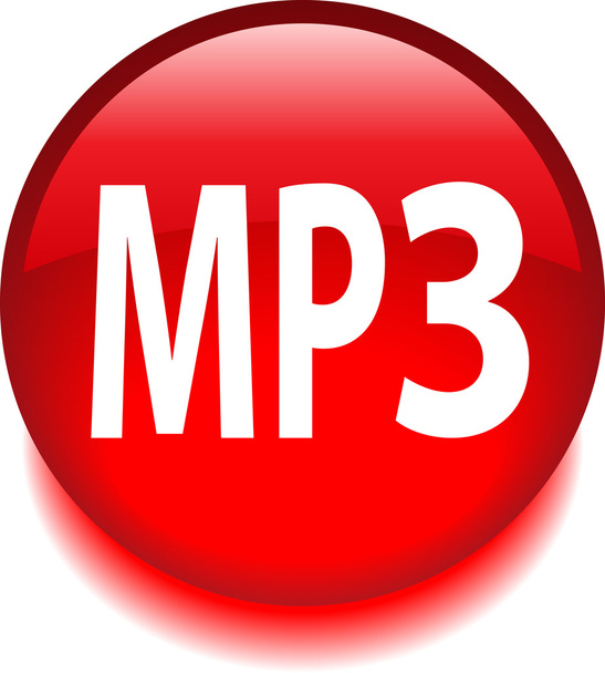 mp3 pictogram - Vector, afbeelding