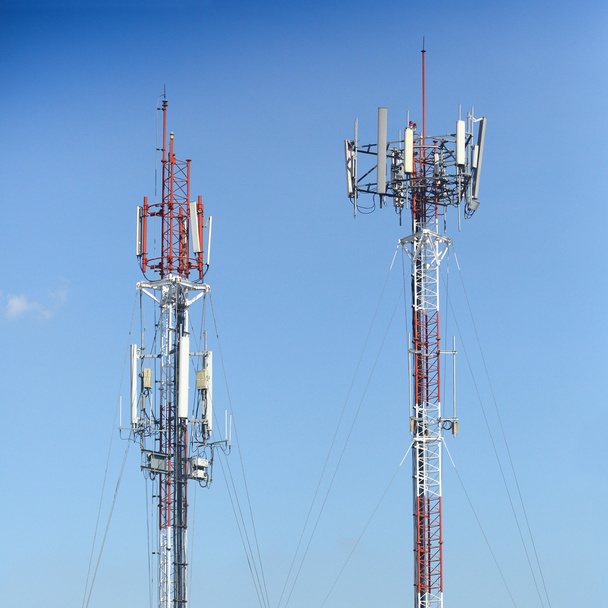 Transmission towers - Photo, Image