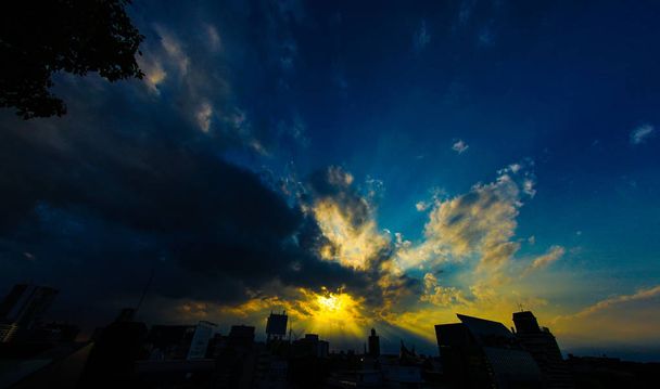 A kilátás a Tokyu Plaza Omotesando Harajuku tetőről - Fotó, kép