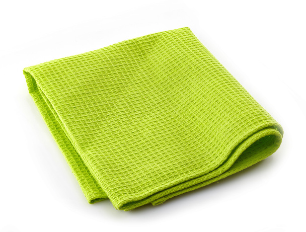 πράσινο βαμβάκι πετσέτα - Φωτογραφία, εικόνα