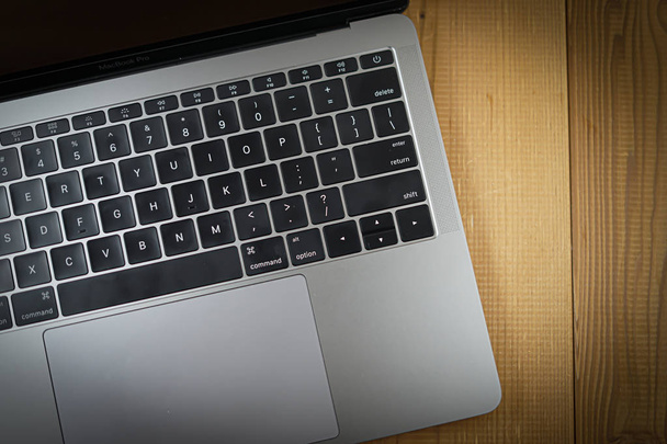 Tastatur Bild von stilvollen Laptop - Foto, Bild
