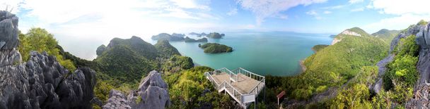 Panorama view of ang thong Island ,Archipelago in Thailand,  - Photo, Image