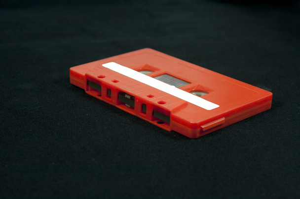 Vecchia cassetta audio rossa
 - Foto, immagini