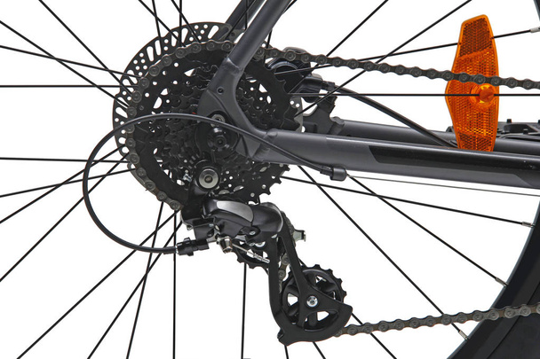 Isolated Rear Derailleur and Sprocket  - Photo, Image