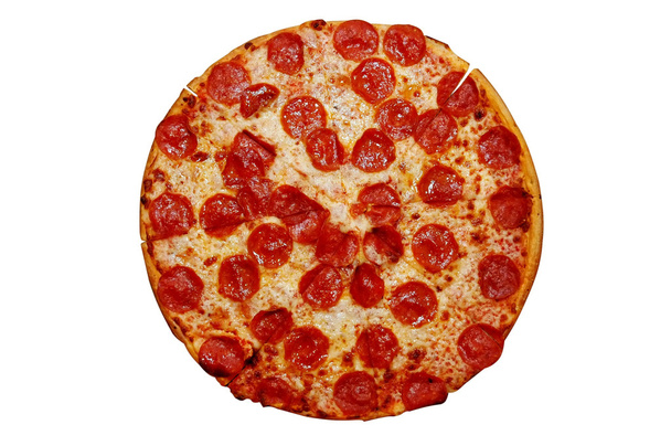 Pepperoni Pizza - Foto, afbeelding