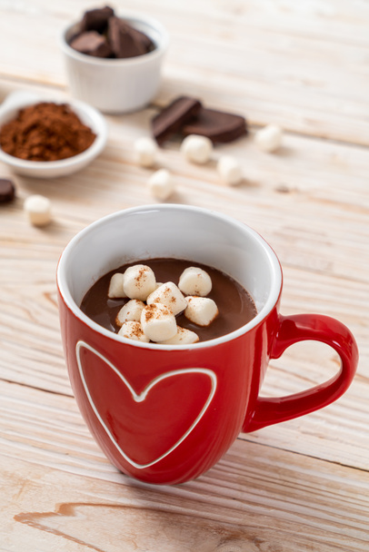 Chocolat chaud aux guimauves - Photo, image