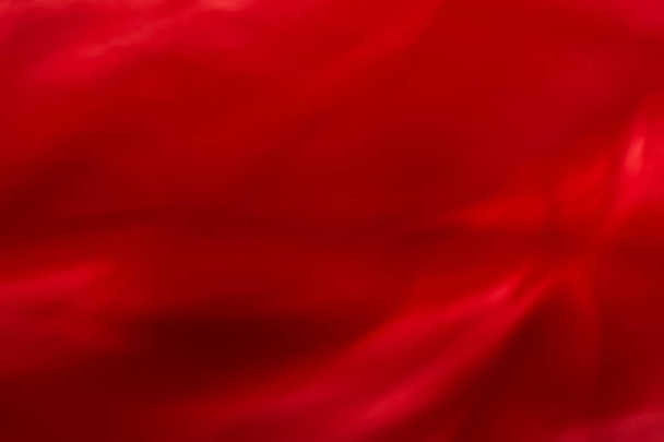 Rode abstracte kunst achtergrond, zijde textuur en Wave lijnen in Moti - Foto, afbeelding