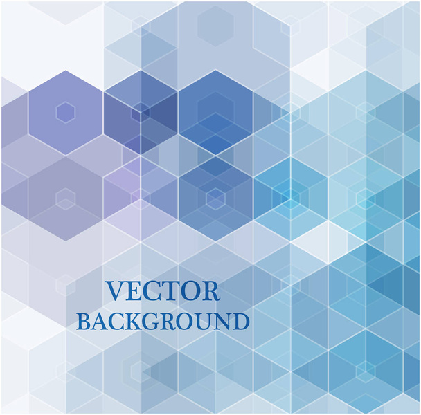 Abstract blue, purple color hexagon background. vector. geometric pattern with a gradient. Ideas for your business presentations, design. - Vettoriali, immagini