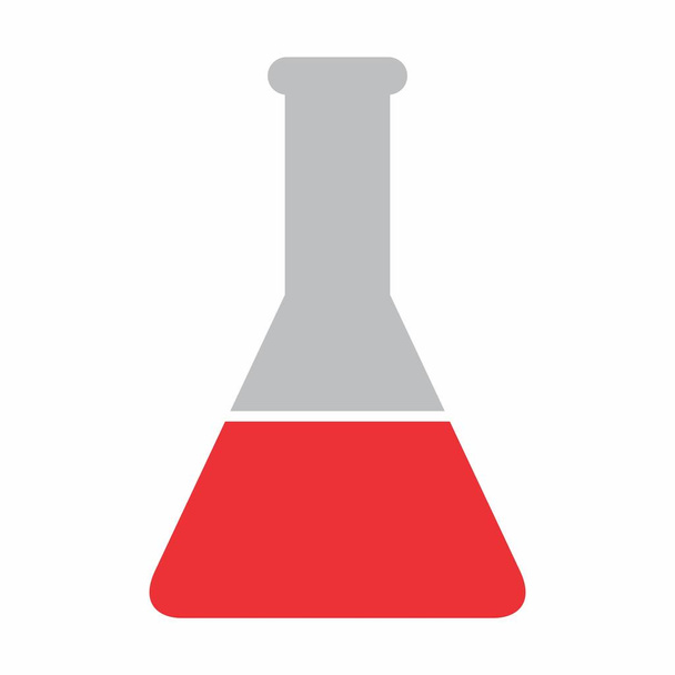 Icono del frasco de laboratorio
 - Foto, Imagen