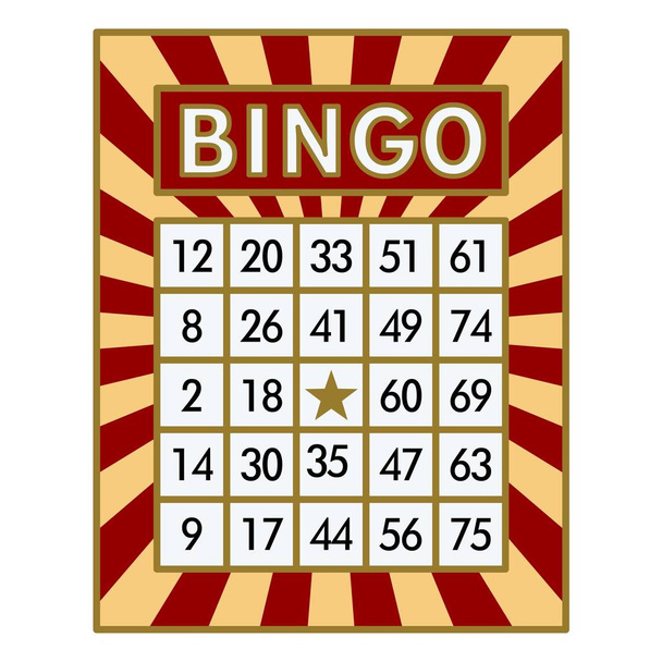 Lottery, Bingo, Loto Illustration Stock Photo, Picture and Royalty Free  Image. Image 132956928.