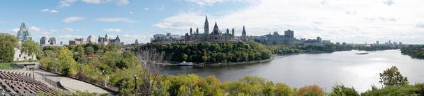 Panorama of the capital Ottawa with Parliament Buildings. Ontario. Canada - Photo, Image